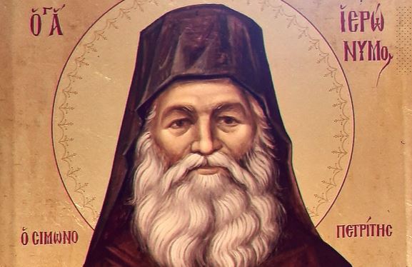 Ζωντανά σήμερα η υποδοχή της Τιμίας Κάρας του Οσίου Ιερωνύμου του Σιμωνοπετρίτου