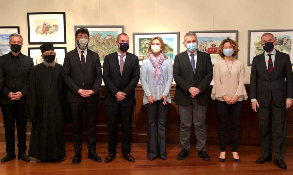 Inter-Parliamentary Assembly of Orthodoxy delegation at Ecumenical Patriarchate