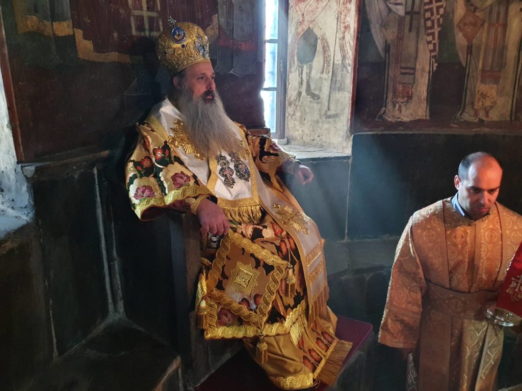 Ο Σταγών Θεόκλητος στον Βυζαντινό ναό της Παναγίας Καλαμπάκας