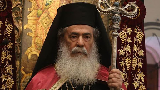 Ο Πατριάρχης Ιεροσολύμων στον Ναό του Αγίου Ιακώβου του Αδελφοθέου