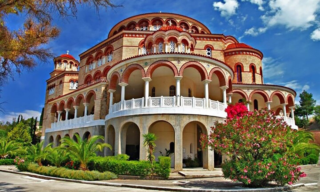 Ο Πανηγυρικός Εσπερινός του Αγίου Νεκταρίου από την Αίγινα (BINTEO)