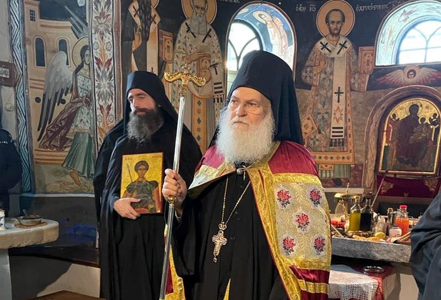 Αγρυπνία επί τη εορτή του Αγίου Δημητρίου στην Μονή Βατοπαιδίου