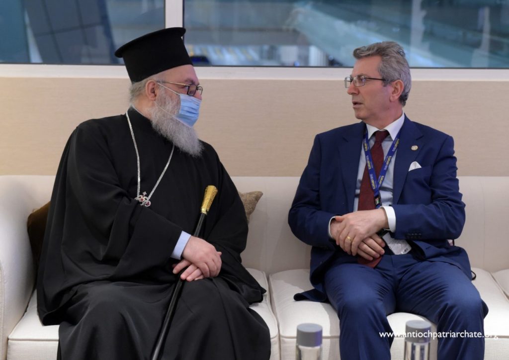 Patriarch of Antioch John X arrives in Dubai