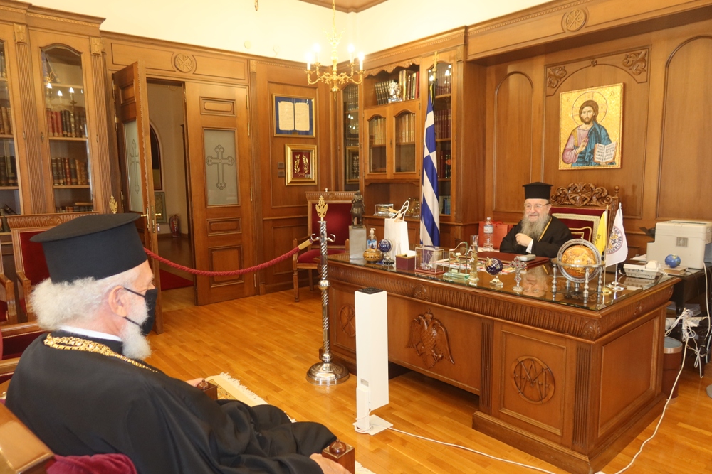 Στον Μητροπολίτη Θεσσαλονίκης ο Σύρου Δωρόθεος
