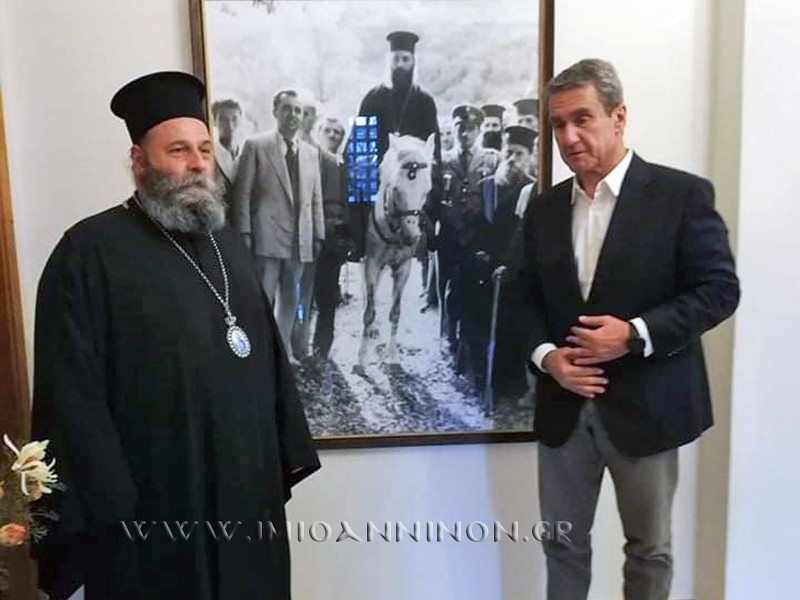 Στον Μητροπολίτη Ιωαννίνων ο Ανδρέας Λοβέρδος