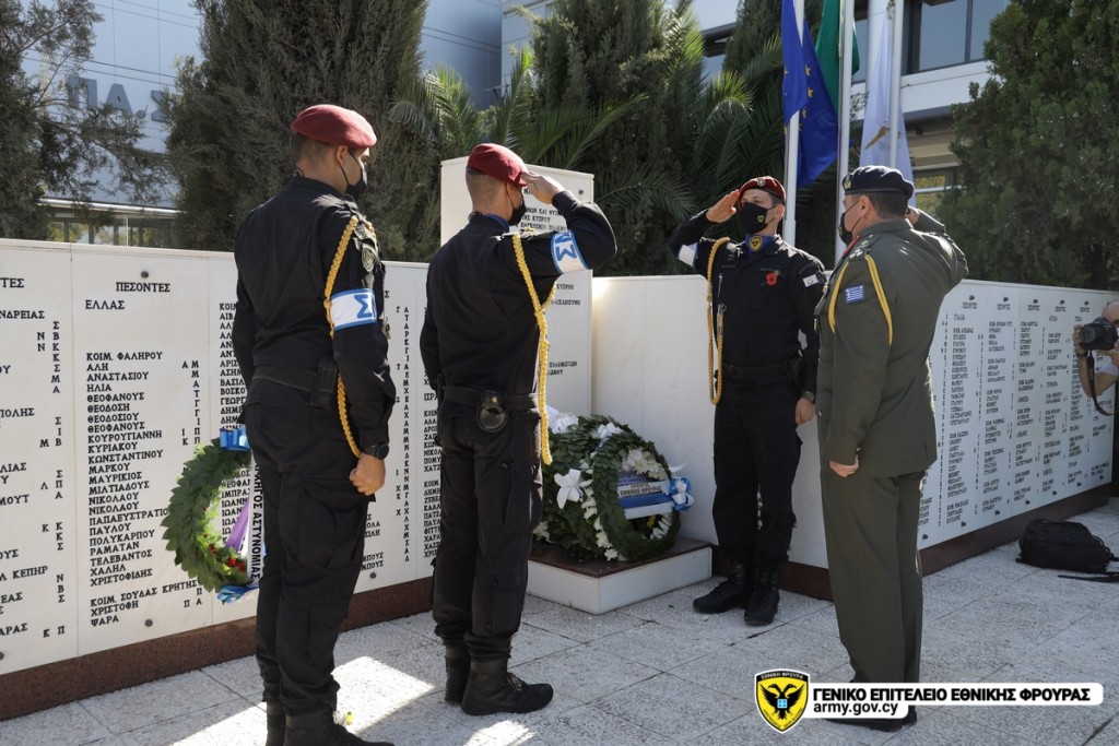 Λευκωσία: Τίμησαν τα θύματα των δυο Παγκοσμίων Πολέμων