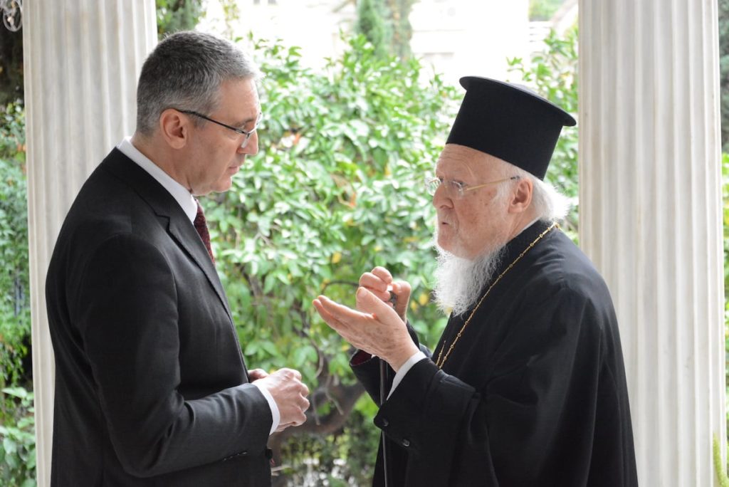 Συνάντηση του Οικουμενικού Πατριάρχου με τον Πρέσβη της Τουρκίας στην Αθήνα