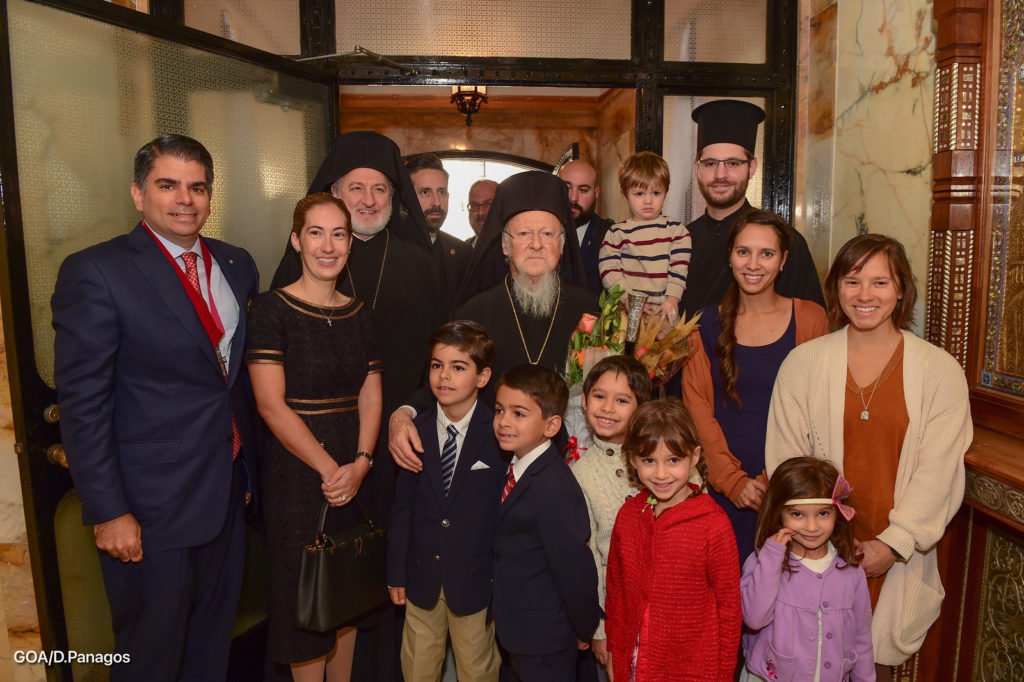 Στο Αρχιεπισκοπικό Παρεκκλήσιο ο Οικουμενικός Πατριάρχης