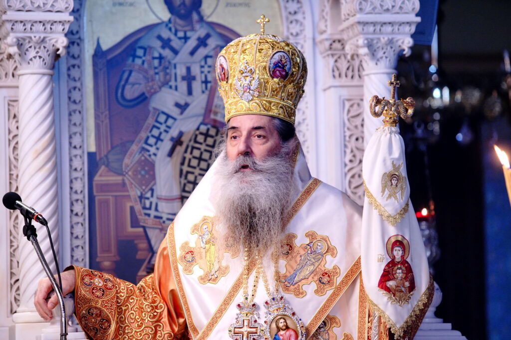 პირეის მიტროპოლიტი სერაფიმე: ისინი ვინც ვაქცინის წინააღმდეგია მათი ადგილი ეკლესიაში არ არის