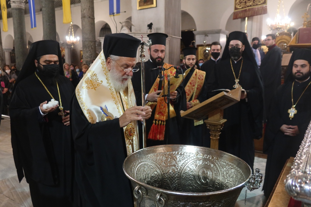 Η τελετή καθαγιασμού του Μύρου του Αγίου Δημητρίου