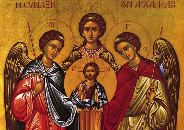 Synaxis of the Archangels commemorated today by Church