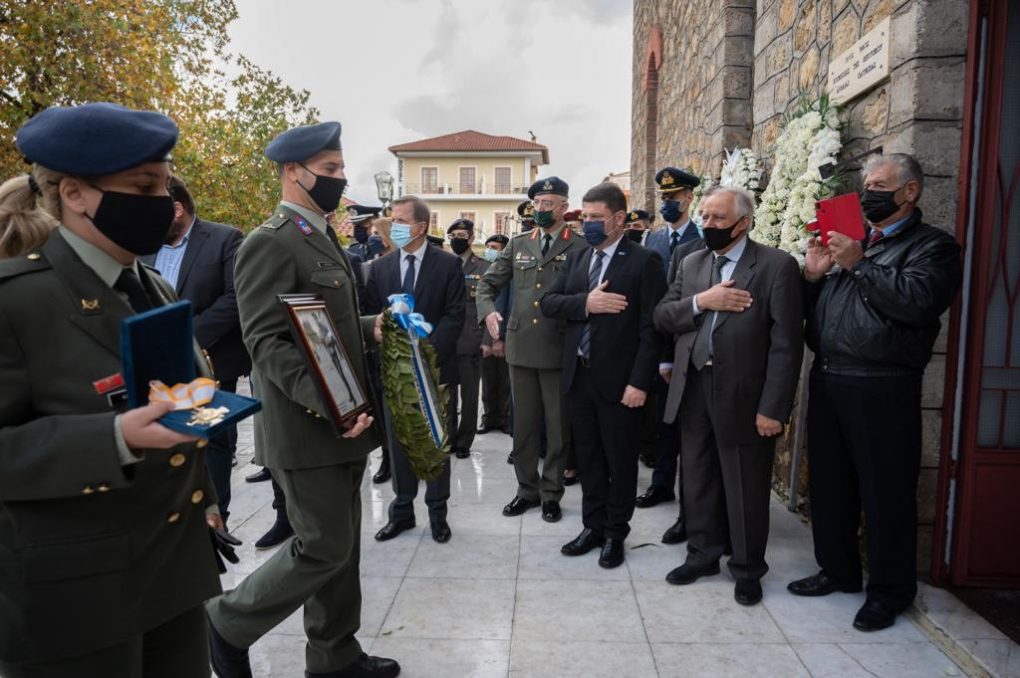 «Ύστατο χαίρε» στον μαχόμενο υπέρ Πίστεως και Πατρίδος Χαράλαμπο Καραγκούνη