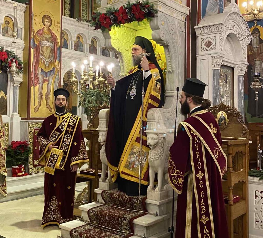 Ι.Μ. Νέας Ιωνίας: Πανηγυρικός Εσπερινός στον Ιερό Μητροπολιτικό Ναό Αγίων Αναργύρων