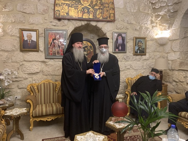 Στον Επίτροπο Βηθλεέμ η Ρωσική Εκκλησιαστική Αποστολή