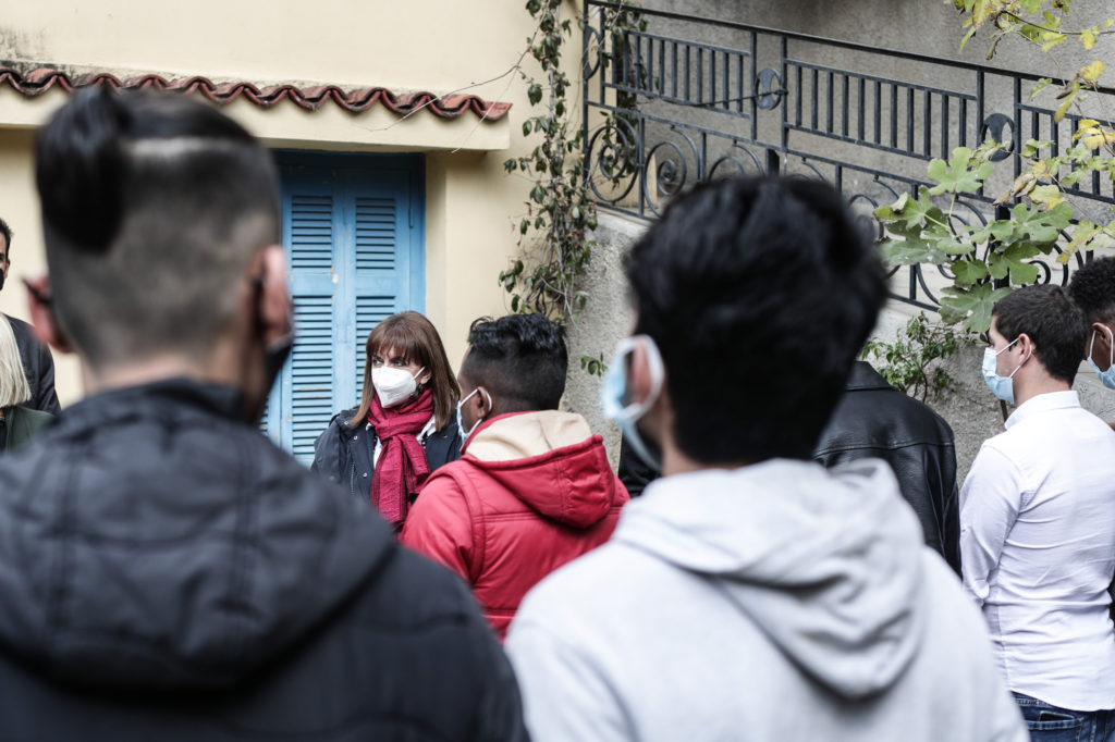 Επίσκεψη της ΠτΔ σε Δομή Φιλοξενίας Ασυνόδευτων Ανηλίκων Προσφύγων