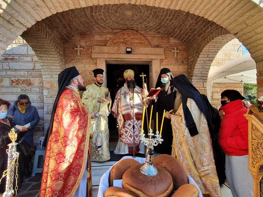 Πανηγύρισε η Ιερά Μονή του Οσίου Παταπίου