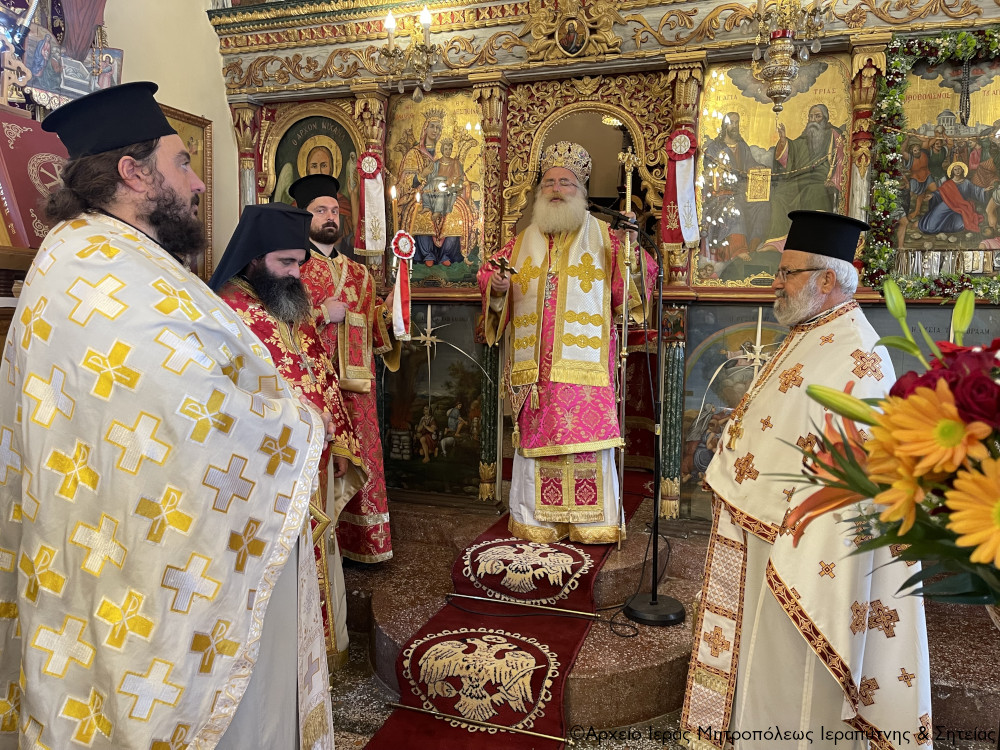 Λαμπρή εορτή του Αγίου Στεφάνου στην Μητρόπολη Ιεραπύτνης