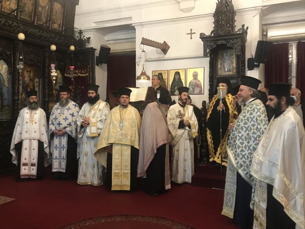 Υποδοχή Τιμίας Κάρας του Οσίου Αββακούμ και του Τιμίου Σταυρού του Αγίου Πορφυρίου στην Πάνω Δευτερά