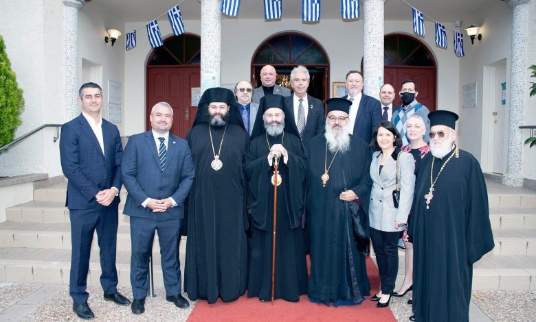 The Archbishop of Australia celebrated the feast-day of St Nicholas with the faithful of Canberra