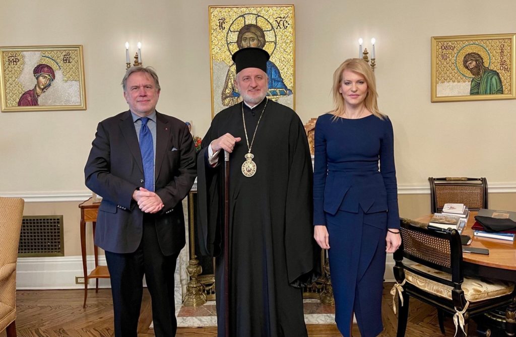 Στον Αρχιεπίσκοπο Αμερικής οι βουλευτές Γ. Κατρούγκαλος και Θ. Τζάκρη