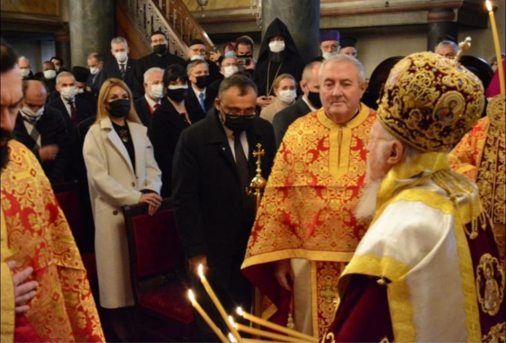 الأمين العام لمجلس الكنائس العالمي يزور البطريركية المسكونية و يشارك في قداس عيد القديس أندراوس في القسطنطينية