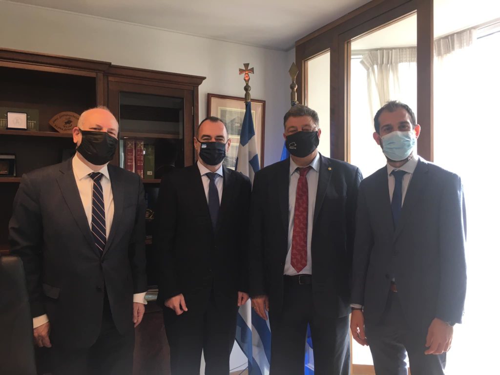 Μέλη Ιμβριακών Ενώσεων στον Υφυπουργό Εξωτερικών