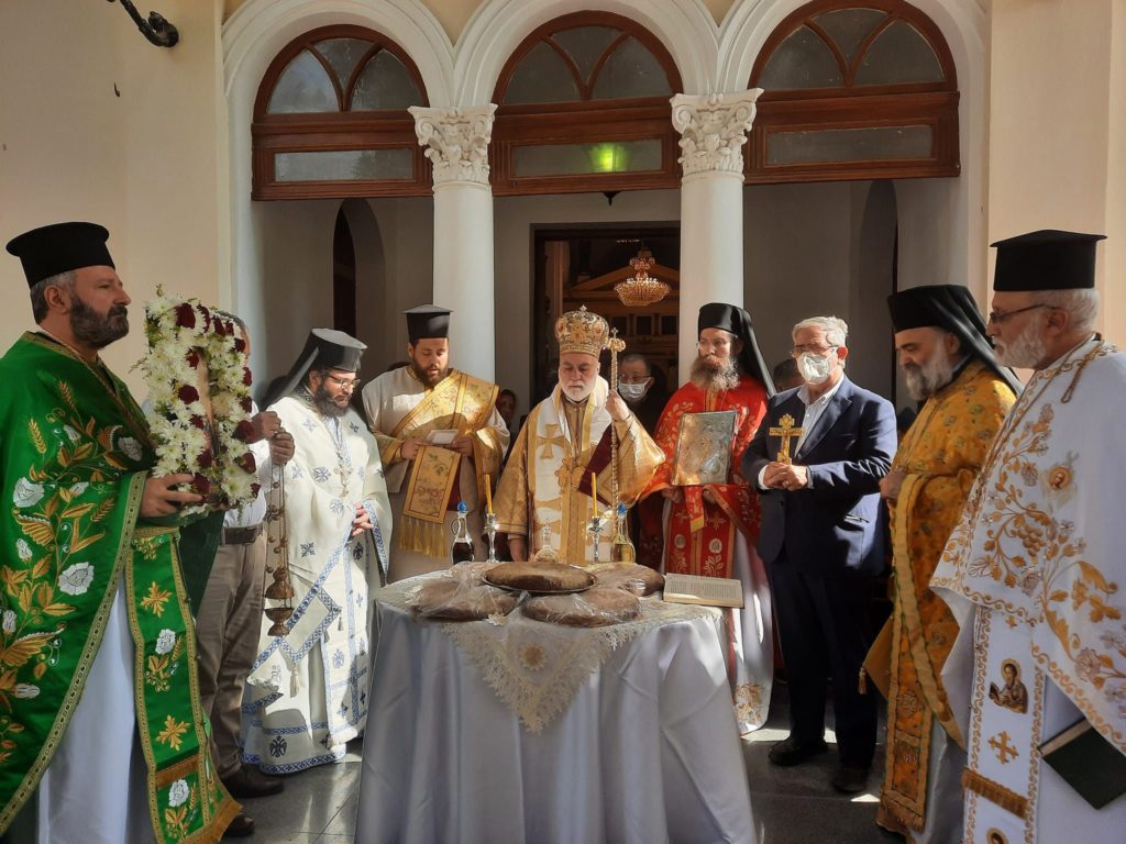 أحتُفل بعيد القديس سبريدون