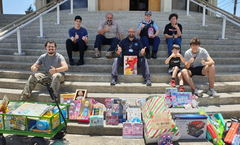 Collection and distribution of Childrens toys from All Saints Parish in Belmore, Sydney