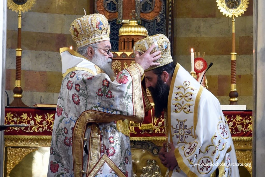 H χειροτονία του νέου Επισκόπου Λαρίσσης στην Δαμασκό