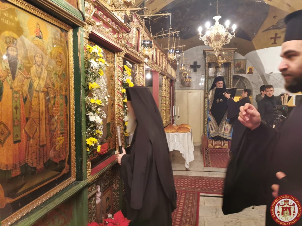 Η γιορτή του Αγίου Σπυρίδωνα στο τείχος της Ιερουσαλήμ