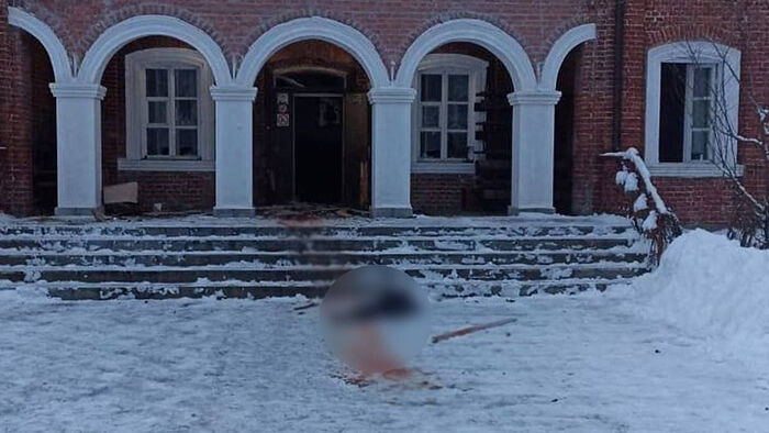 EYEWITNESS TO MONASTERY BOMBING SAYS A MIRACLE PREVENTED GREATER CASUALTIES