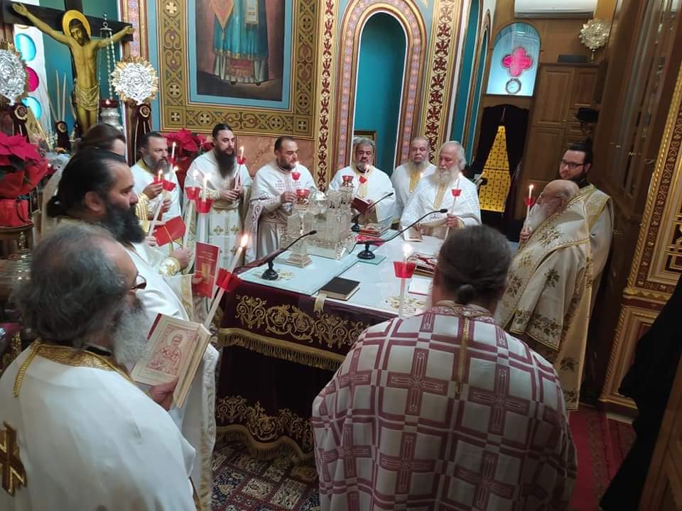 Θεία Λειτουργία του Αγίου Ιακώβου του Αδελφοθέου στην Τρίπολη