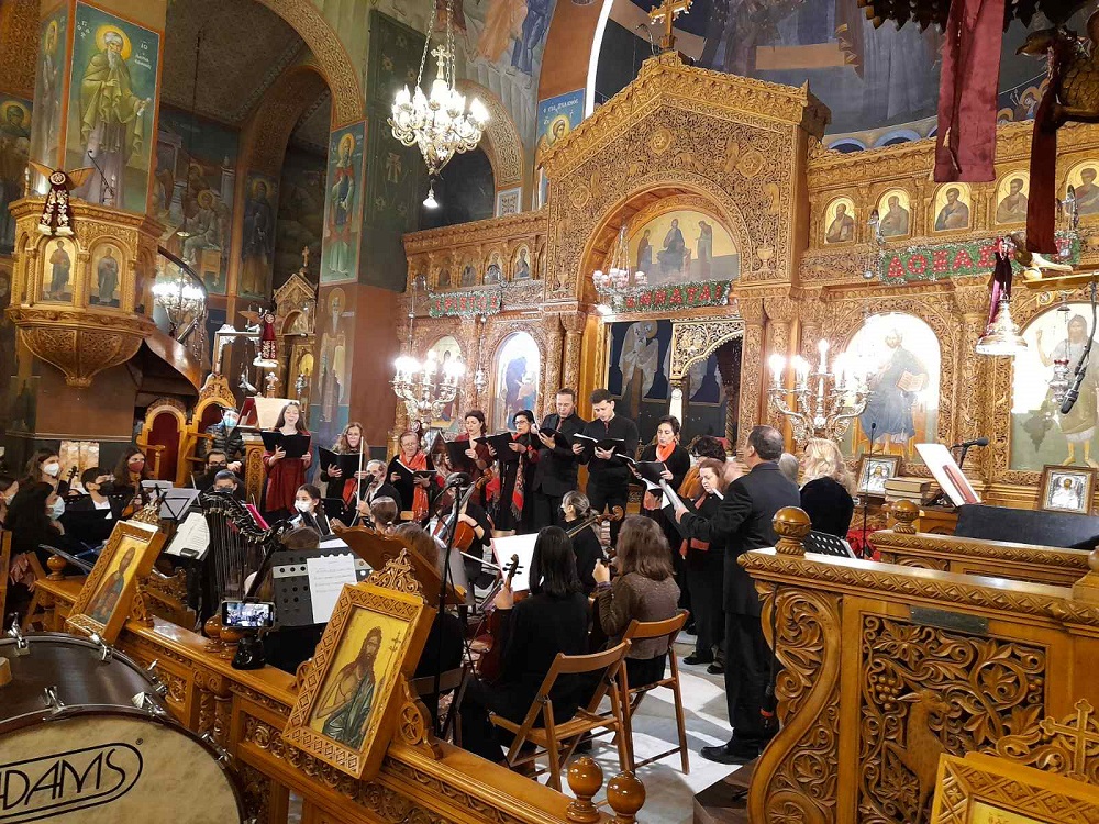 Βυζαντινή, ρωσική και συμφωνική χριστουγεννιάτικη συναυλία