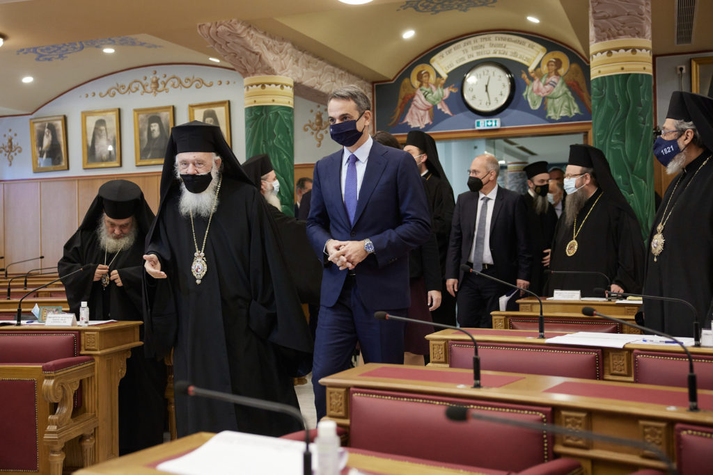 Την αύξηση των οργανικών θέσεων των κληρικών έθεσε στον Πρωθυπουργό ο Αρχιεπίσκοπος