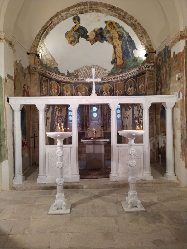 Архиерейски молебен и панихида в древната Костница на Бачковския манастир