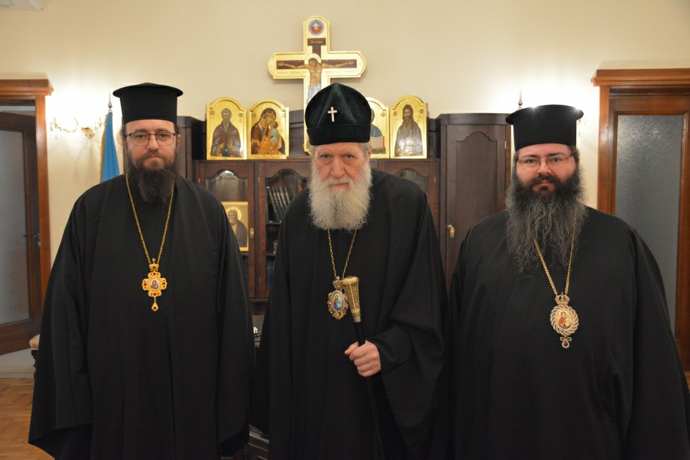 Българският патриарх Неофит прие Браницкия епископ Пахомий