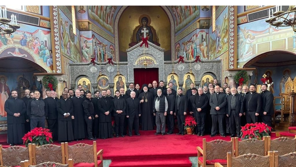 His Eminence Archbishop Elpidophoros of America Greetings to District Clergy Syndesmos