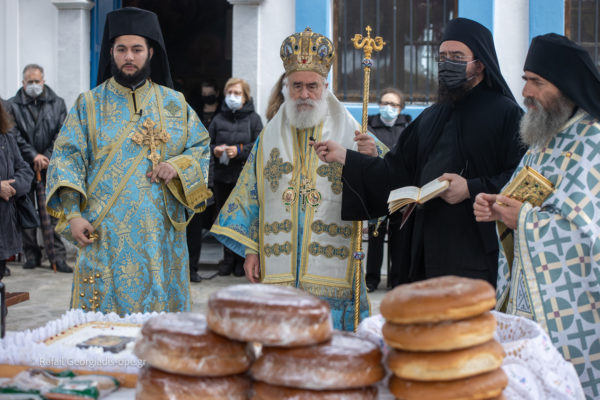 ვატოპედის მონასტრის მეტოქიონი ნიკოლოზობის დღესასწაულს ზეიმობს [ფოტო]