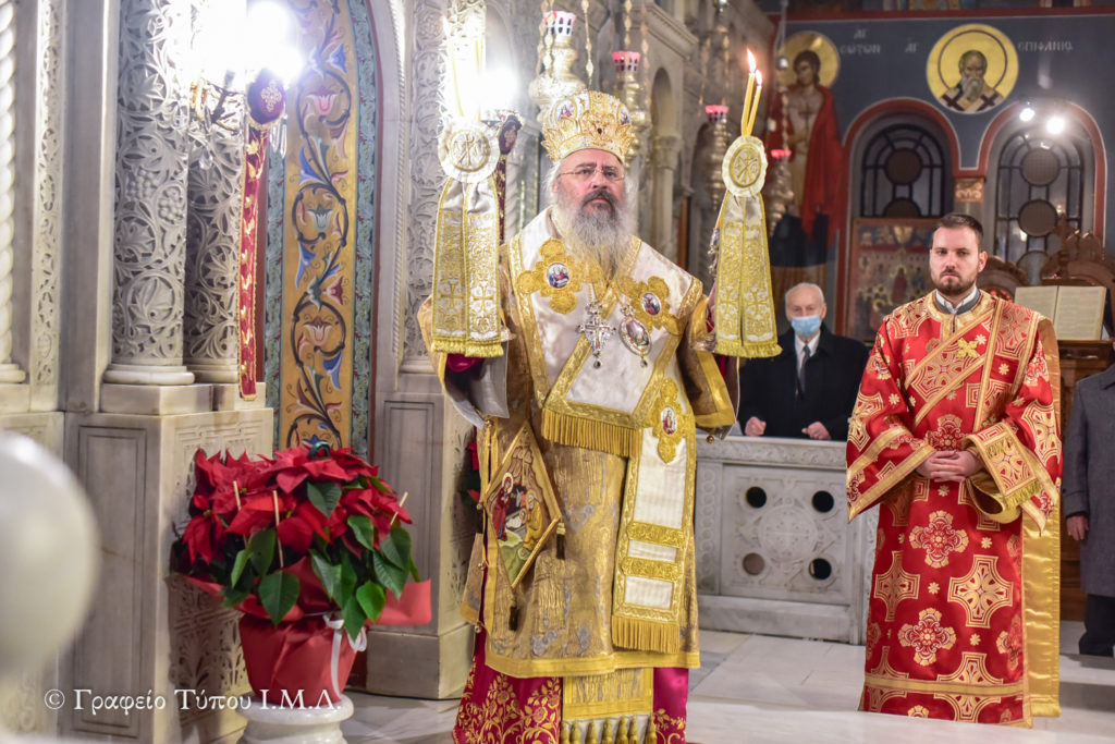 Πρώτα Χριστούγεννα στον Λαγκαδά για τον νέο Μητροπολίτη κ. Πλάτωνα