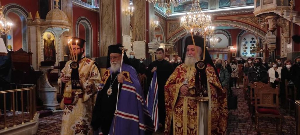 Χριστουγεννιάτικη Θεία Λειτουργία στην Τρίπολη