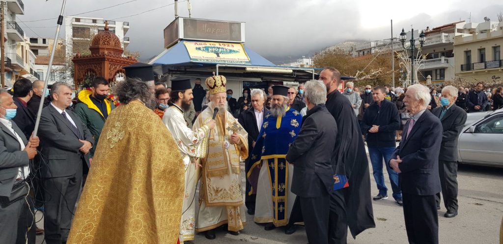 Η γιορτή του Αγίου Νικολάου στην Μητρόπολη Καρυστίας