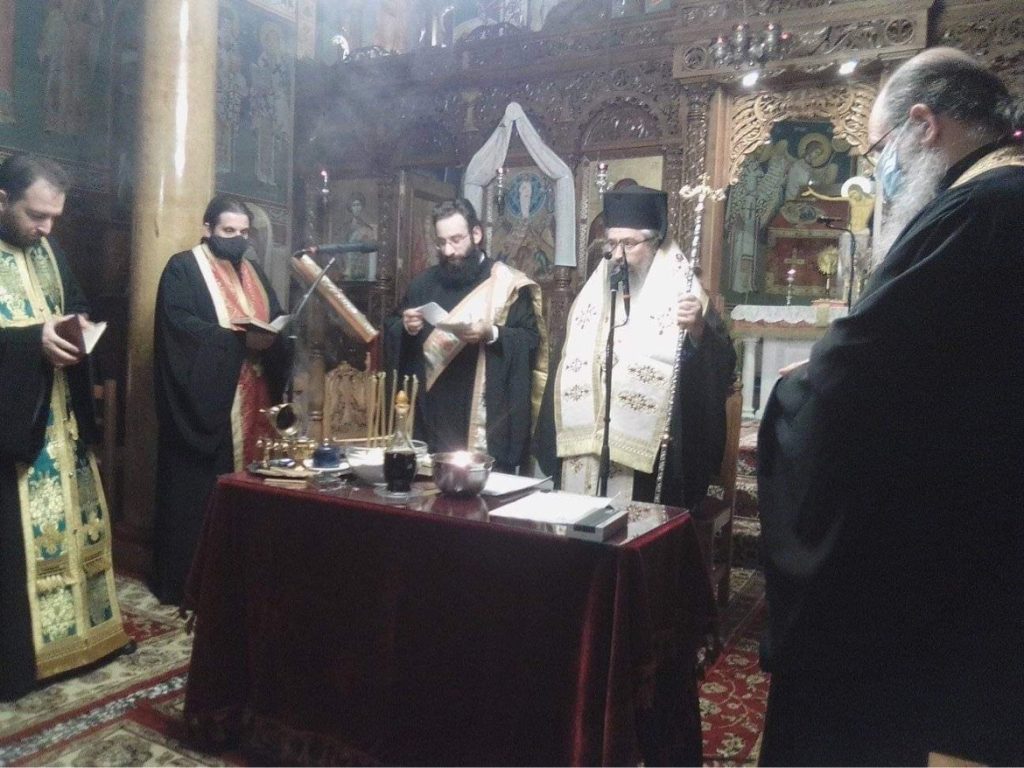 Ιερό Ευχελαίο στην Μεταμόρφωση Σωτήρος Νικιάνας Λευκάδος