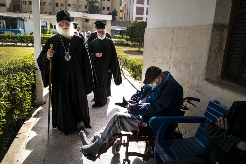 Στο Γηροκομείο της Ελληνικής Κοινότητας Καΐρου ο Πατριάρχης Αλεξανδρείας
