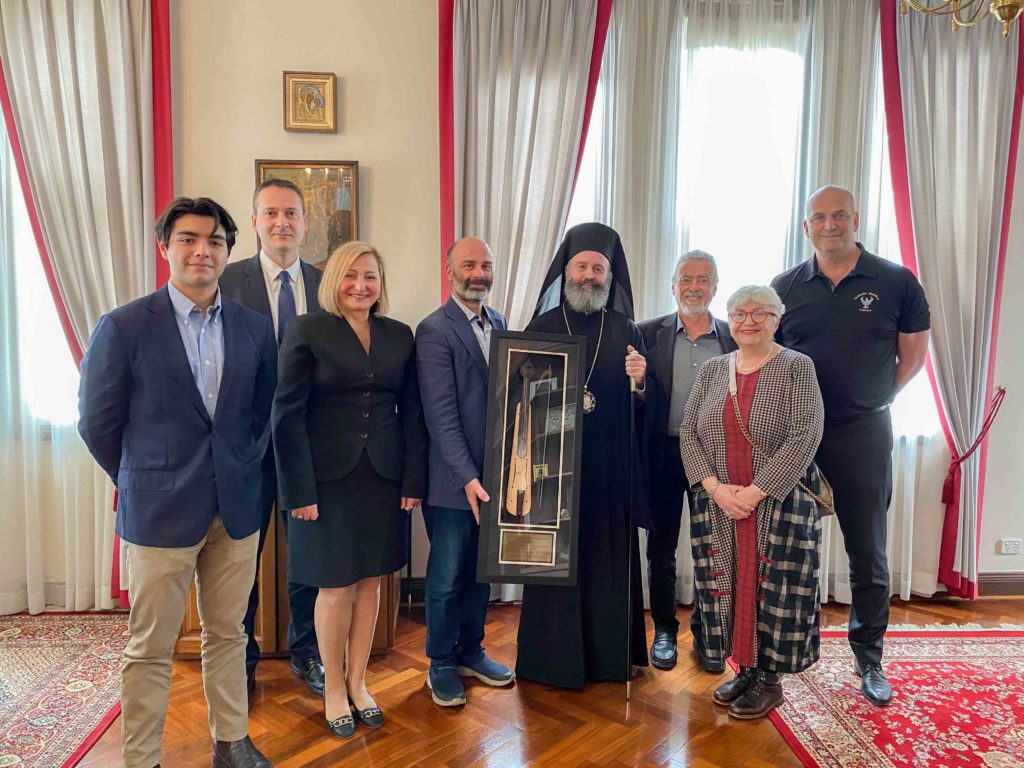 Συνάντηση Αρχιεπισκόπου Αυστραλίας-Αντιπροσωπείας «Παναγίας Σουμελά»
