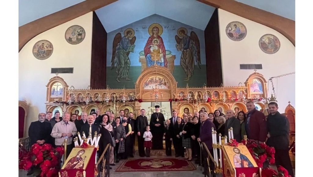 Archbishop Elpidophoros Visits Upper Darby, PA