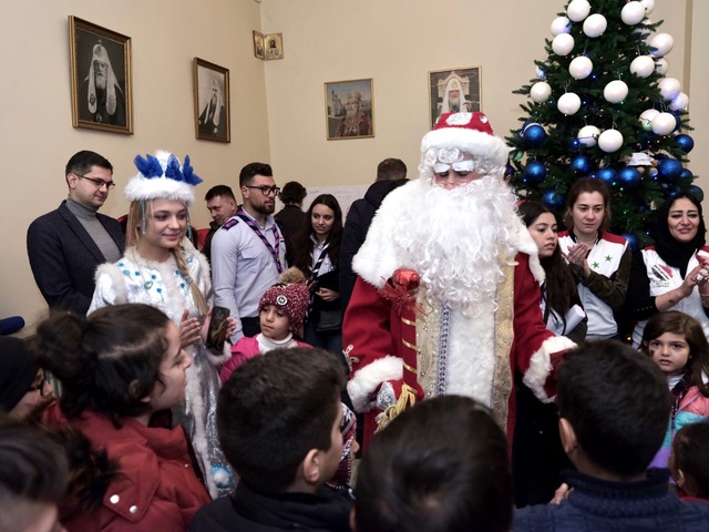 Christmas celebration organized this week in Syrian capital of Damascus