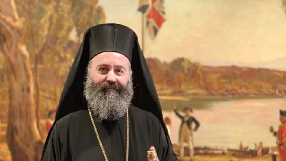 Archbishop of Australia Makarios officiates at Hierarchical Divine Liturgy at celebrating Cathedral of St. Spyridon in Kingsford