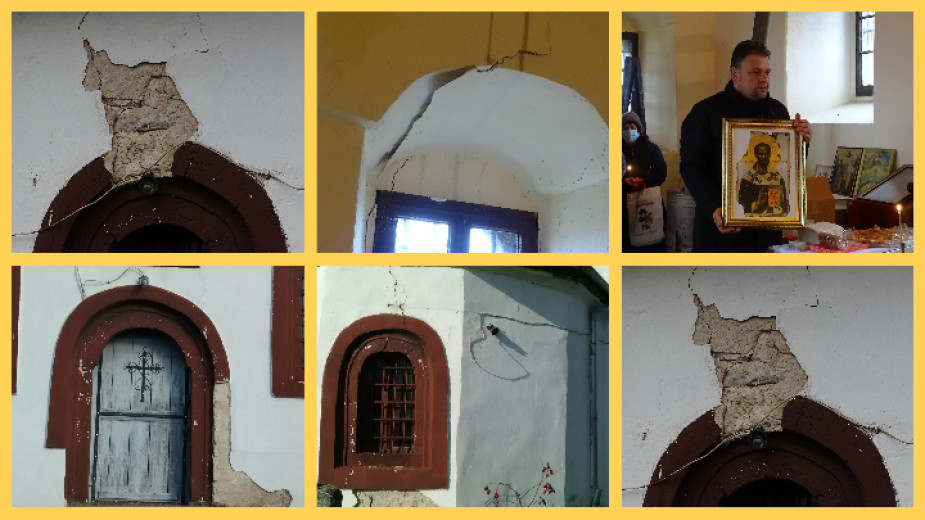 Набират дарения за ремонт на църквата в село Сливовик