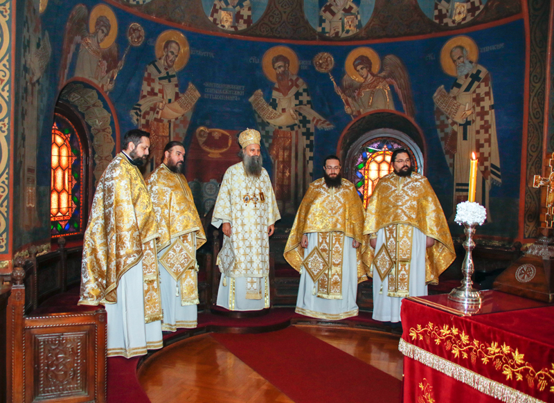 Name day of Serbian Patriarch Porfirije celebrated