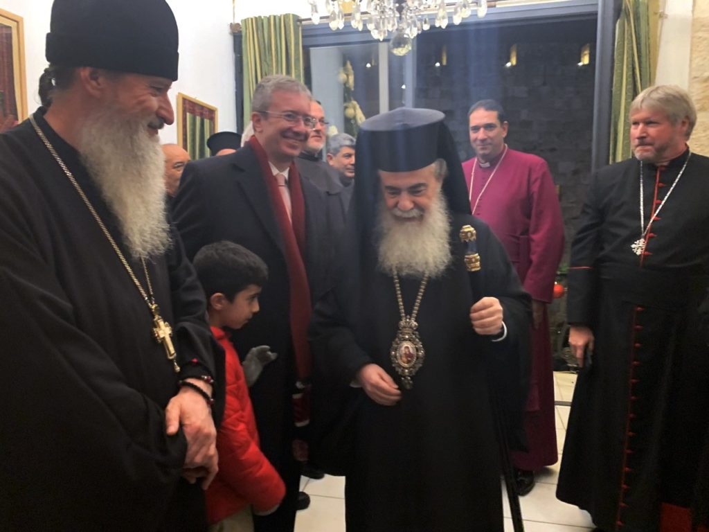 Патриарх Иерусалимский Феофил напомнил о проблеме сохранения христианского присутствия в Иерусалиме